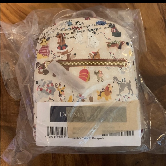 Santa Tails Dooney & Bourke Backpack - Picture 4 of 7